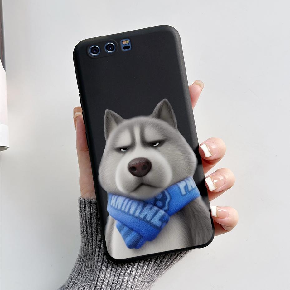 Silicone Back Cover for Huawei P10 Plus Soft Cute Rabbit Panda TPU Bumper Protective Phone Case HuaweiP10 P10Plus Fundas Housing