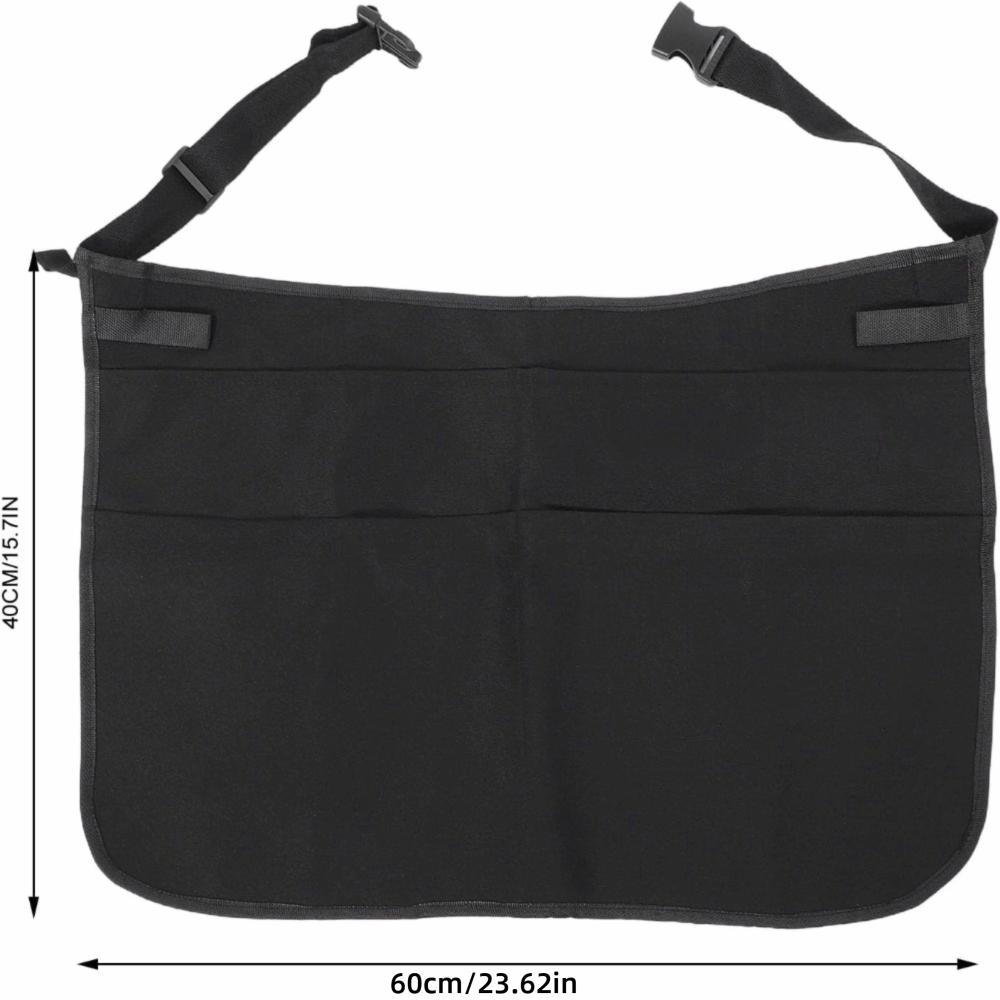 Waterproof Half Apron 5 Pockets Work Apron Durable Waist Apron  Cleaning