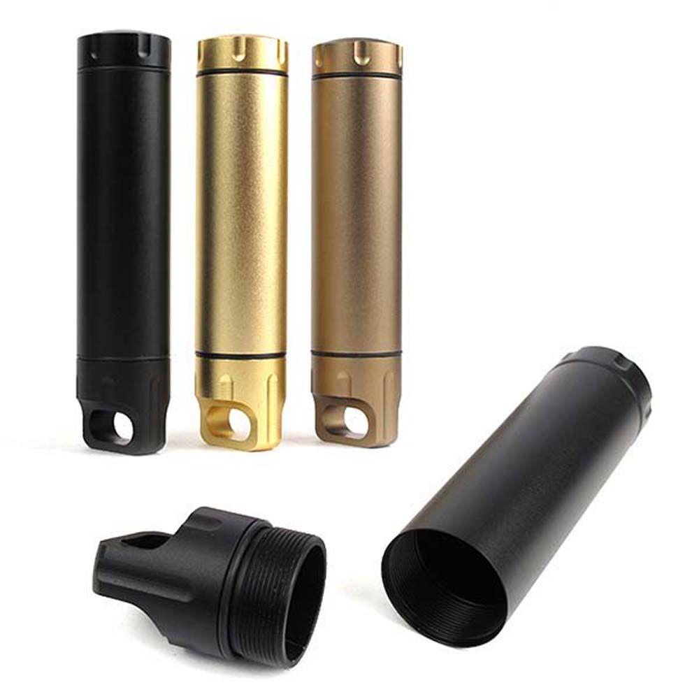 Cases First-Aid Canister Pill Box Waterproof Sealed Tank Capsule Container Emergency Capsule Bottle