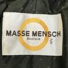 Сделано в Японии/MASSE MENSCH/Шерстяное пальто Честерфилд/Верхняя одежда/L/Темно-серый/(ИСПОЛЬЗОВАЛ)