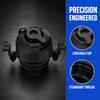 4.28 cm Air Mattress Valve Black 3 in 1 Air Valve Valve Cap Secure Seal Cap  Inflatable Airbed