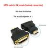 HDMI/Micro/Mini HDMI, DVI, VGA Male To Female Adapter