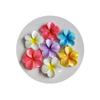 100pcs Resin Frangipani Plumeria Flat Back Flower Cabochon DIY Scrapbook Phone Decor Crafts Embellishment