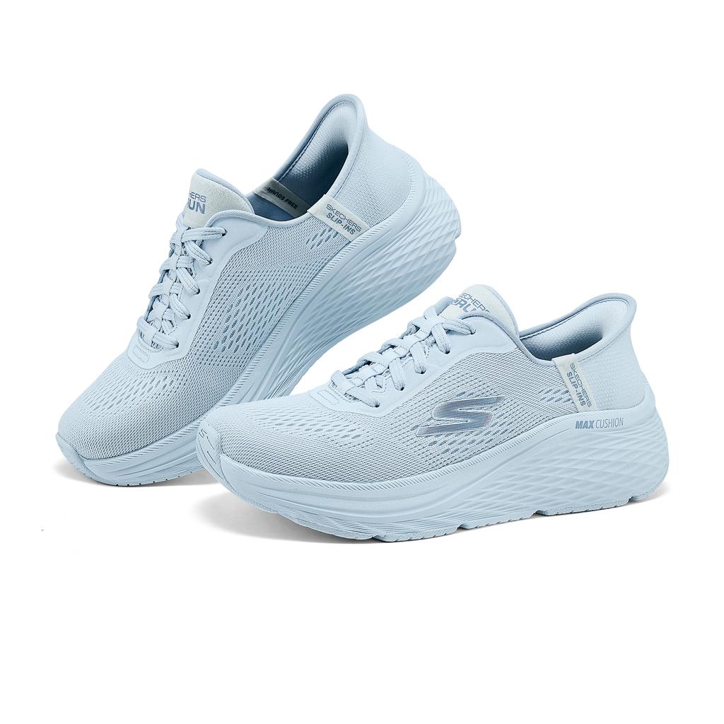 Skechers Максимальная амортизация Elite 2.0 Удобные Мягкие Амортизирующие Прочные Низкие Повседневные Беговые Кроссовки Женские Кроссовки Светло-Голубые 129642-LTBL