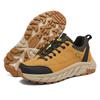Модные мужские кроссовки для походов на открытом воздухе со шнуровкой из высококачественной кожи, водонепроницаемые мужские кроссовки для походов, модные зимние кроссовки для скалолазания, мужские