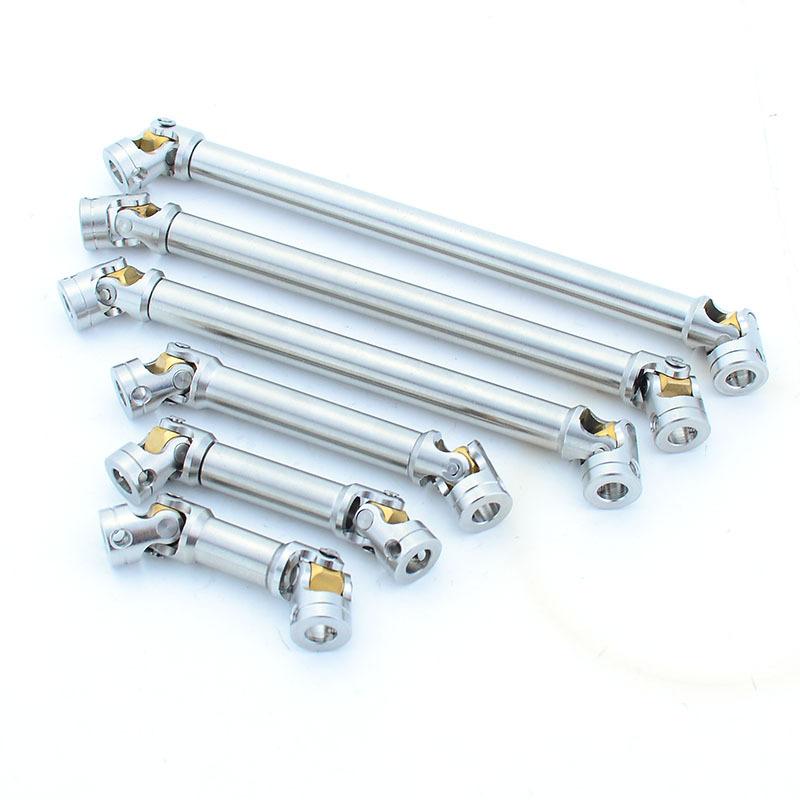 1:14th Scale 45-170mm Metal Transmission Shaft Universal Joint for Tamiya RC Truck Tipper SCANIA 770S VOLVO MAN TGX LESU Car Toy