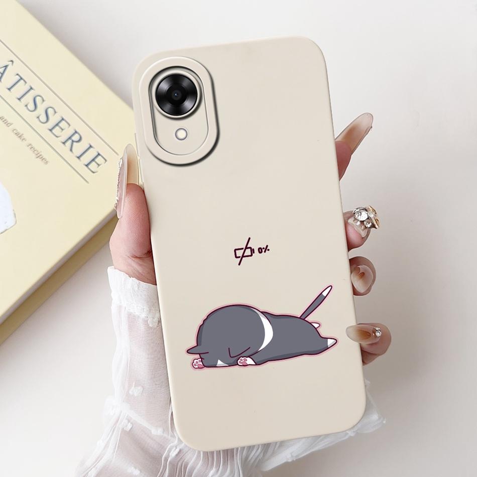 Для OPPO A17k A17 2024 Новый Милый Мультяшный Узор Мягкий Силиконовый Чехол Для Oppo A17 A 17 17k CPH2471 CPH2477 Защитные Чехлы Для Телефона