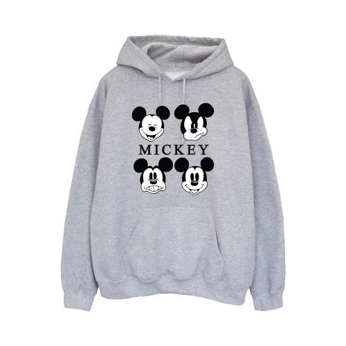 Disney Womens/Ladies Mickey Mouse Four Heads Hoodie