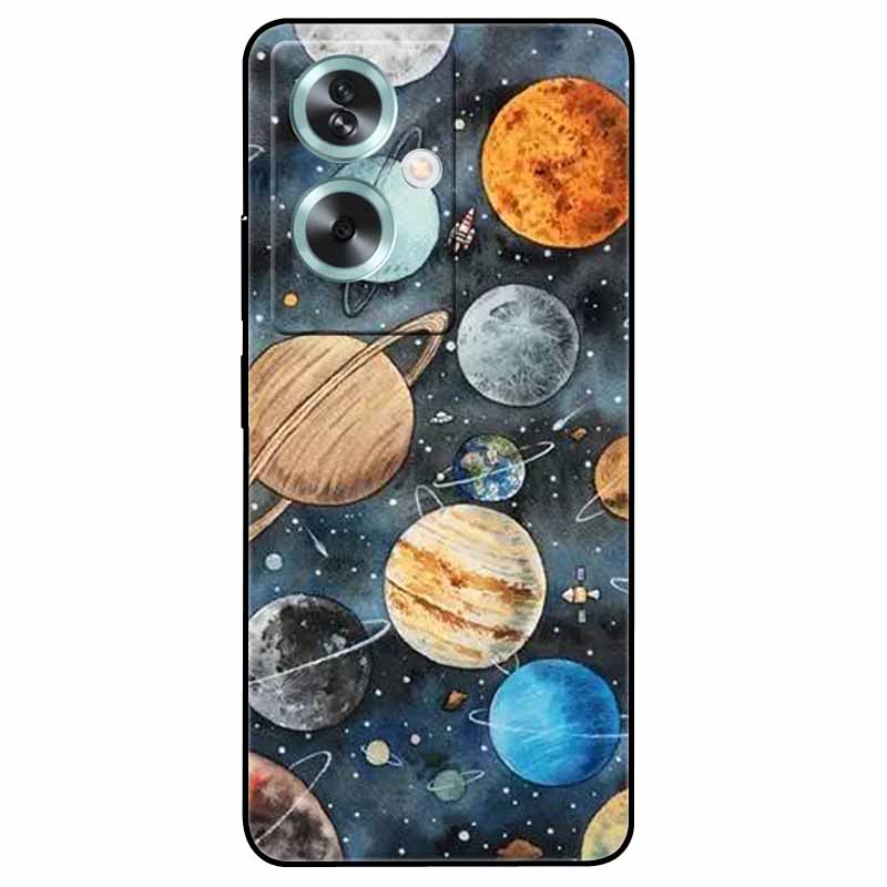 For OPPO A79 5G A 79 Case Silicone Soft Wolf Lion Cat Black Bumper Funda Coque for OPPO A79 CPH2553 OPPOA79 Cover Protective Bag