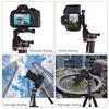 Andoer Q08S Aluminum Alloy 3-Way Damping Video Head Tripod Head with Pan Bar Handle