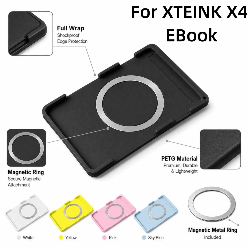 Shockproof EBook Reader Case Decorative Cover for XTEINK X4 E-Reader Protection