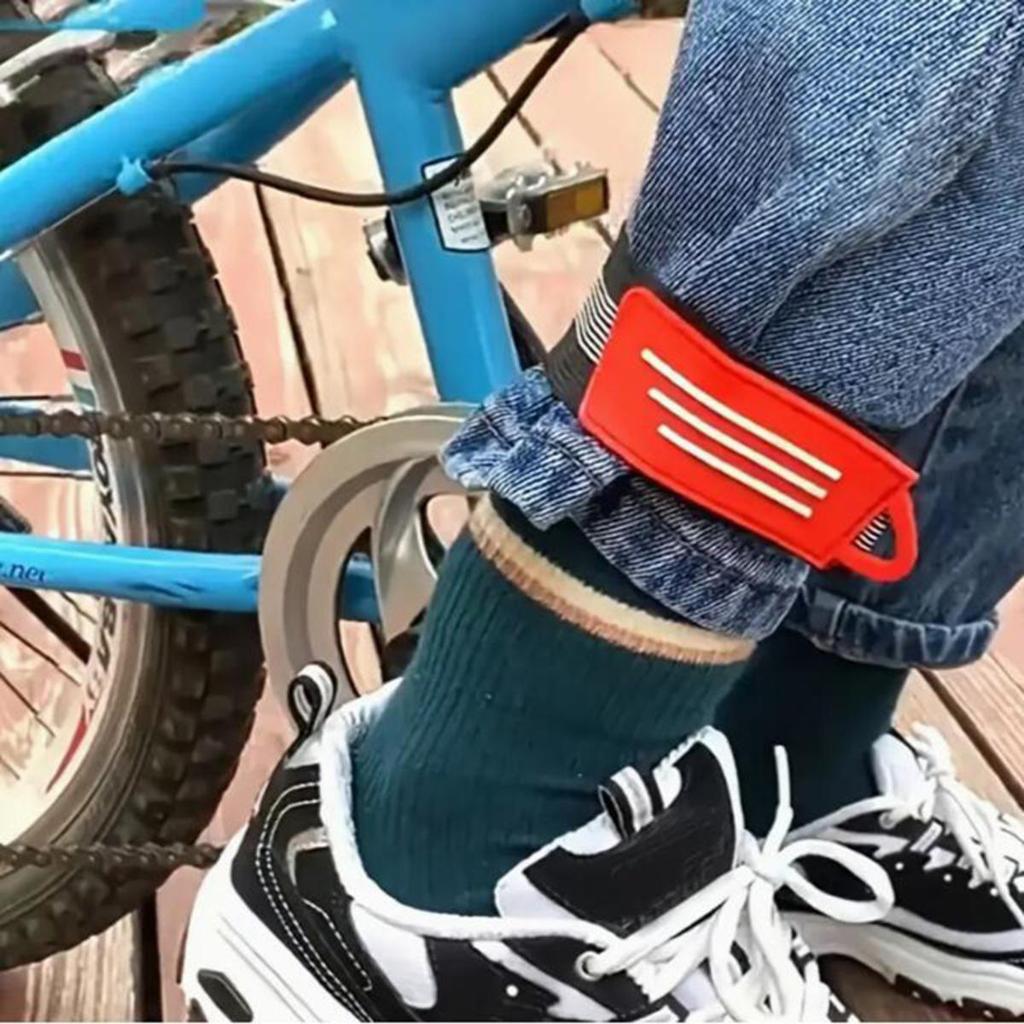 Multipurpose Pant Bands Clips Strap Bike Bicycle Ankle Leg Bind Bandage Trousers Pant Bands Clips Strap Hotsale