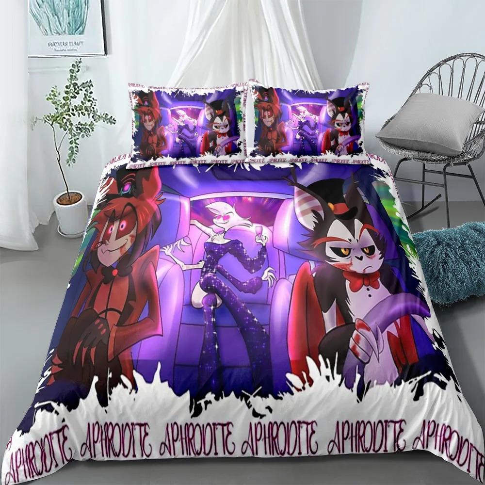 Alastor Red Duvet Cover Set King Queen Double Full Twin Single Size Комплект постельного белья
