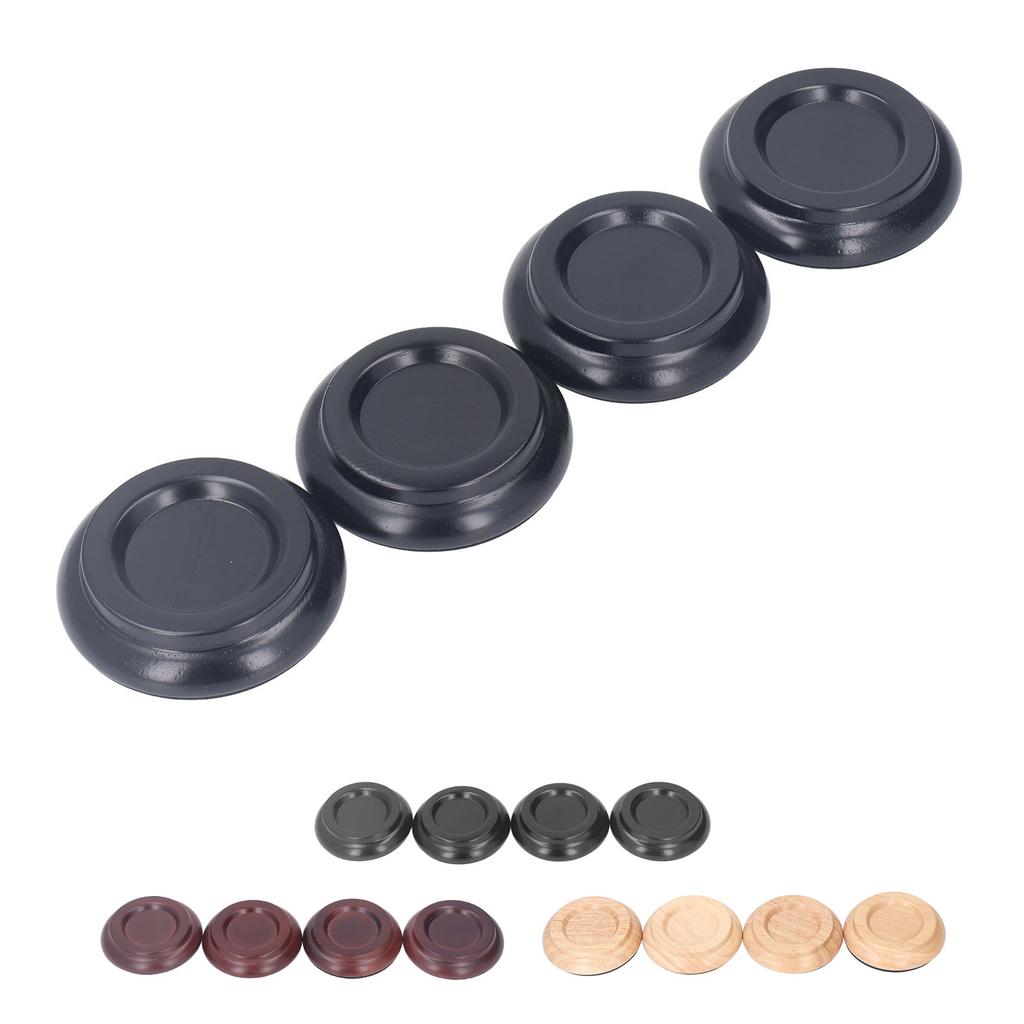 4 шт., защита для пола для фортепиано, антивибрационная защита небольшого размера, нескользящая чашка для фортепиано, защита для пола