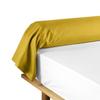 Taie De Traversin - Couleur Emotion - Jaune Curry - 100% Coton - 85 X 185 Cm - OEKO-TEX®