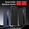 S26FE, Smart Window Case, APP Wake Up/Sleep, Wallet Phone Card Cover For Samsung Galaxy S26 FE Card Pocket Holder