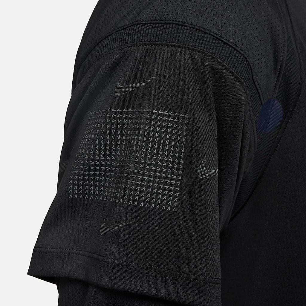 Nike Многоконтурная футболка с длинными рукавами ISPA Series FW23, топы унисекс, черные FB2706-010