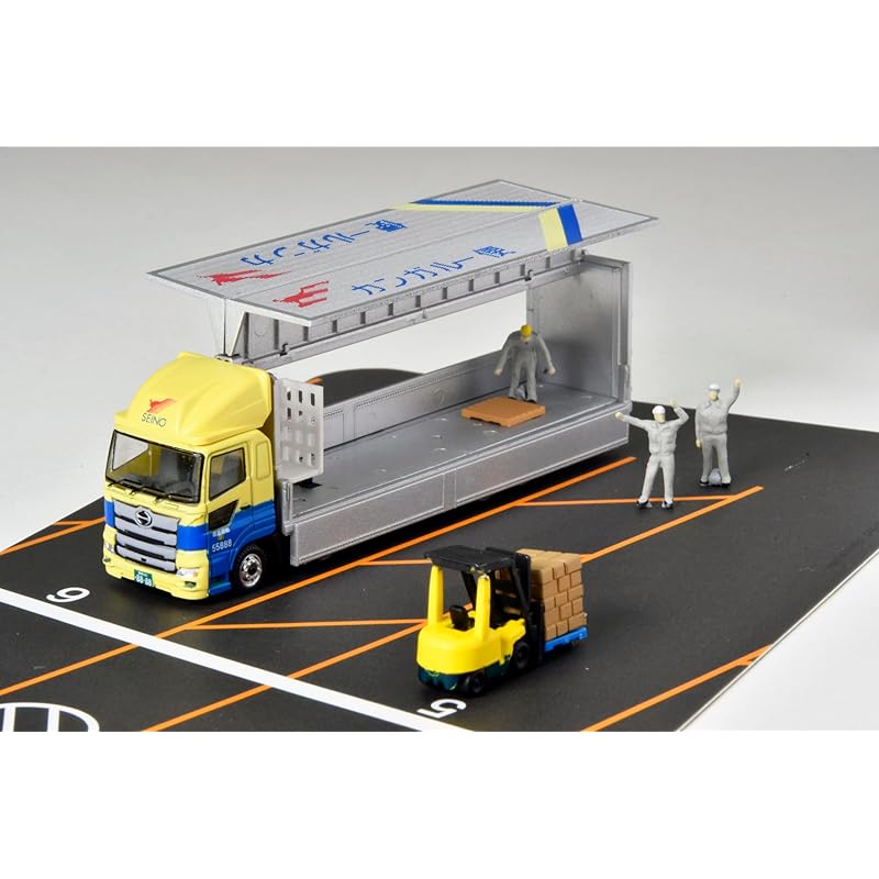 Tomy tech The Truck Collection Torakore Логистическая площадка Набор фургонов-бабочек H Seino Transportation диорамные принадлежности 333777