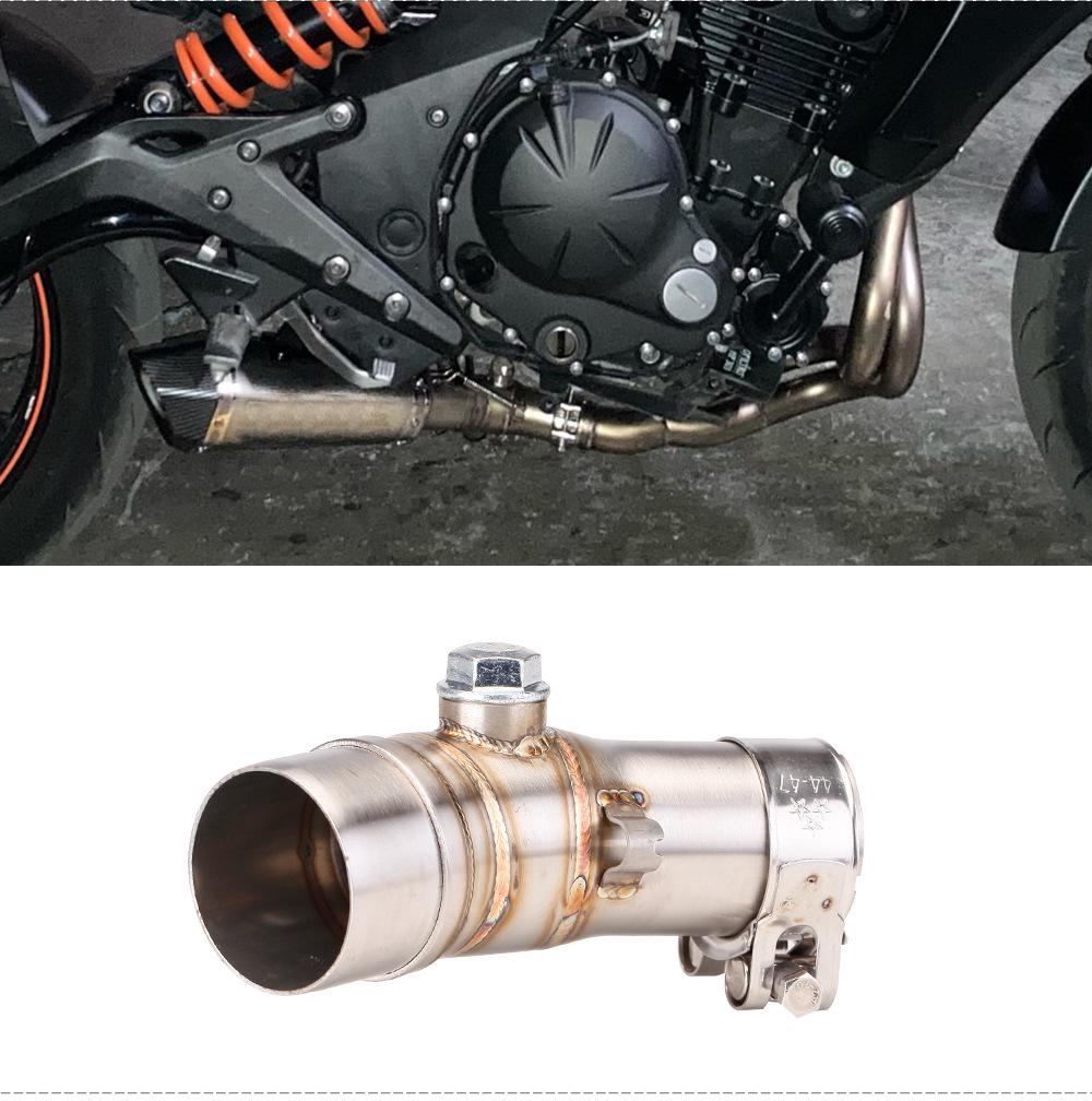 Kawasaki ER6N/ER6F/Ninja 650/Versys 650 Non-Destructive Mid-Section Hex Exhaust