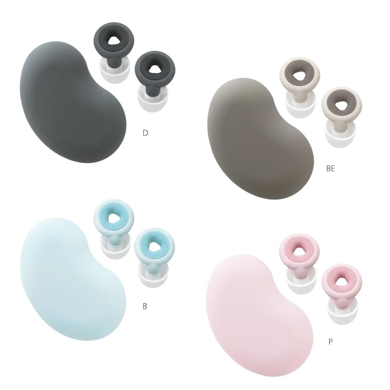 Звуковые беруши центральные беруши силиконовые тип С футляром бежевый SP-8872-BE