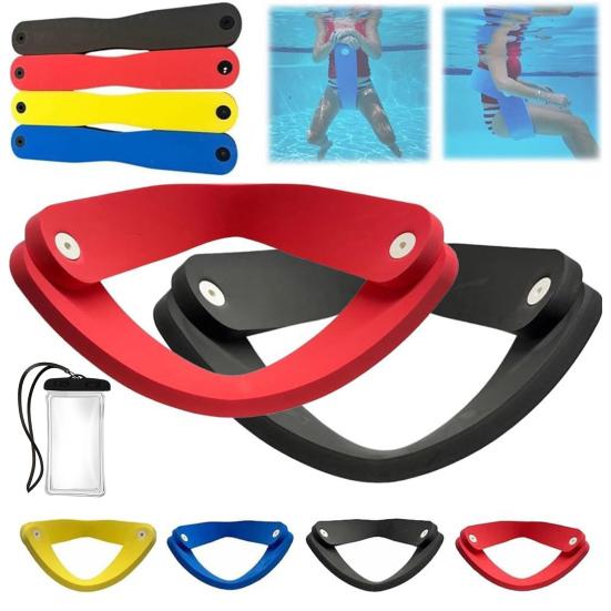 3-in-1 Floating Pool Chair Foldable Water Lounger Beach Compact Seat Saddle Floating Recliner for Lakes Pools Summer Beach Essential Chair