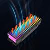 5V Argb Sync Pc 2280 Ssd M2 Radiator Pc Rgb M.2 Nvme Radiator High Efficiency Radiator Endless Abyss Effect Gaming Entertainment