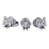3pcs Resin Flower Pot Feet Animal Figures Plant Pot Feet Animal Statues Plant Pots Risers Holder