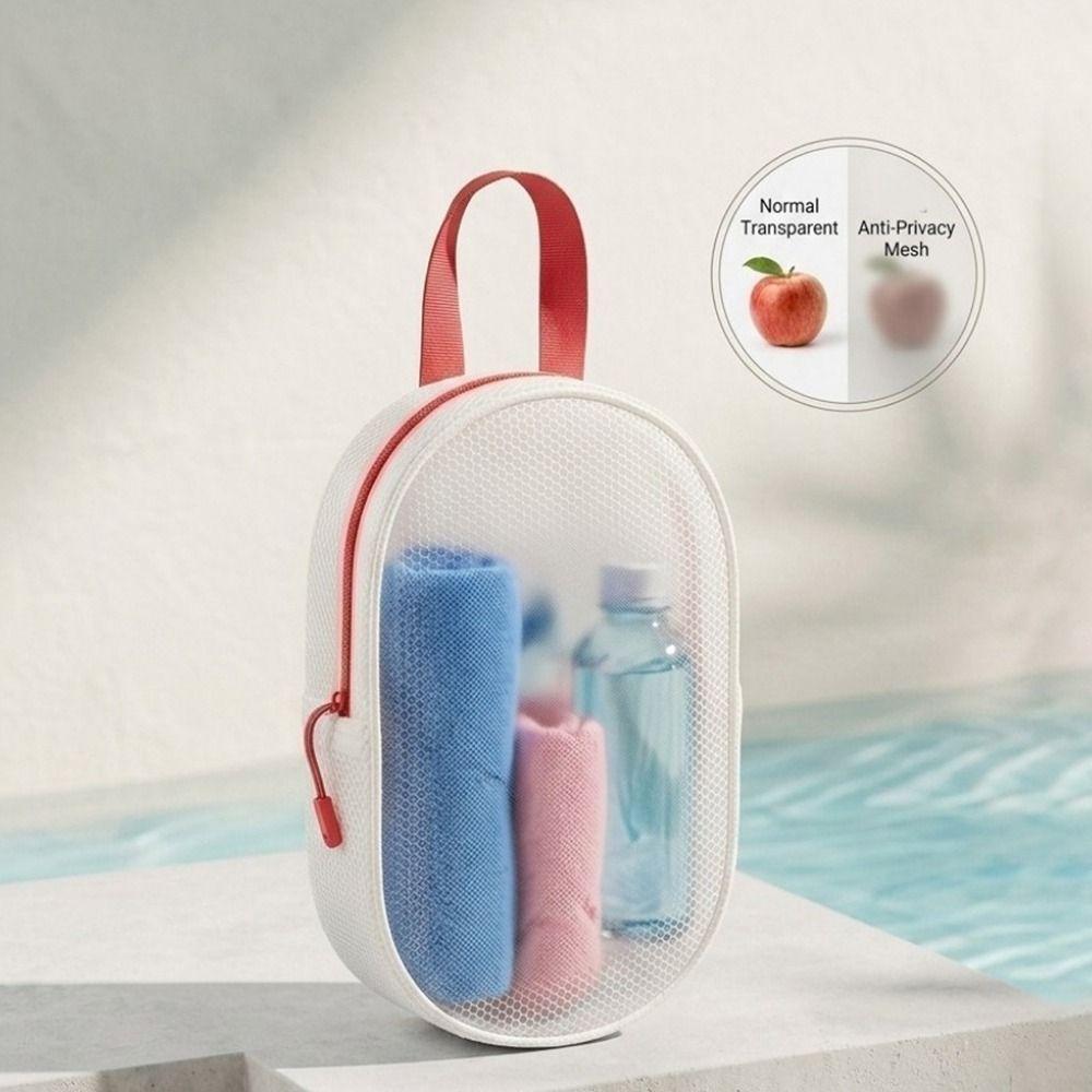 Handheld EVA Swimming Bag Waterproof Sports Beach Bag Cartoon Pattern Gym Dry Bag Women