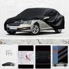 Для Skoda Superb Солнцезащитный козырек от УФ-лучей, устойчивый к дождю и снегу, Черный чехол, Пылезащитный, Автомобильный зонт, Чехол на весь автомобиль, Защита на открытом воздухе