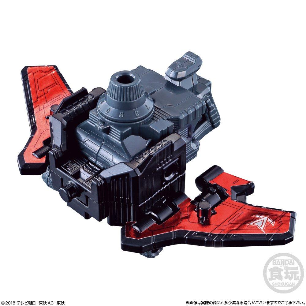 Minipla Серия Комбинации VS Машин 01 Люпин Кайзер из 5 x Конфетных Сладостей Сентай Люпинджер VS Сентай Кейсацунджер (Набор 1) Игрушки/Освежение (Кайто