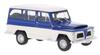 WHITEBOX Willys Rural 1968 Finished Product 1/43 Blue/White