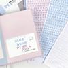 New Ins Letter Sticker DIY Cute Scrapbooking Colored Decorative Stationery