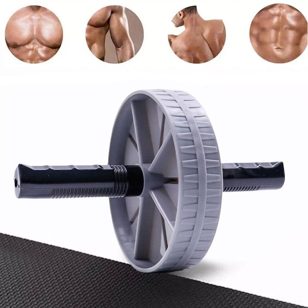 1Pcs Abdominal Wheel Strong Load Bearing Non-slip Roller Strengthen Training Equipment Home Use Y4S2