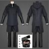 Tokyo Ghoul Kaneki Ken Cosplay 4-Piece Battle Suit with Mask, Anime Stage Performance Costume