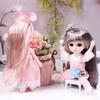 17cm Practical Princess Doll Replaceable Compact 13 Joints Movable Rich Facial Details BJD Dolls with