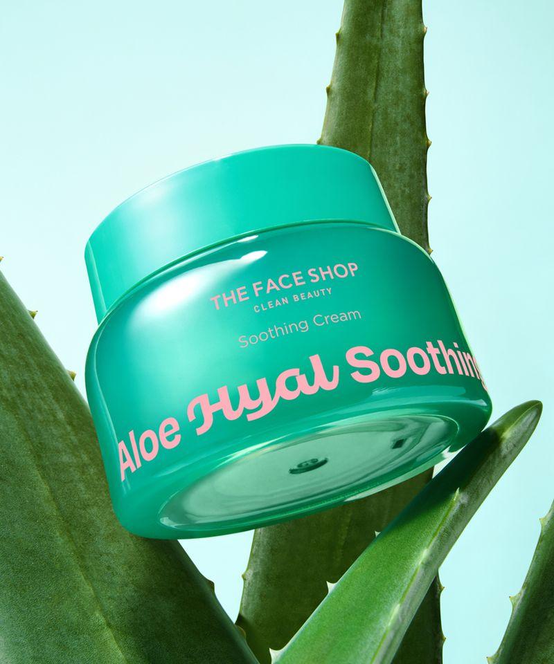 The Face Shop Aloe Hyaluronic Acid Moisture Soothing Cream 60ml