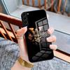 Чехол для телефона с маской самурая для Samsung A25 A13 A33 5G A54 A36 A35 A56 A52 A14 Ударопрочный стеклянный чехол