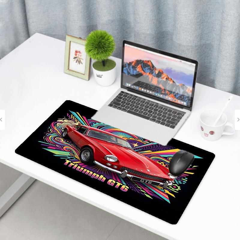 Triumph Print Mouse Pad, Anti‑Slip Desktop keyboard Mat, for PC Laptop Gaming Working Daily Use, Cool Festival Birthday Gift