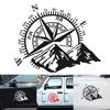 3D автомобильная наклейка «Компас Роза» Navigate Mountain 4x4 Offroad виниловая наклейка наклейка автомобильная наклейка