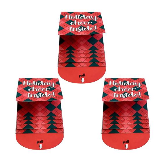 Буклет для подарочных карт «Водопад», ручная работа, креативный праздничный держатель для наличных и ваучеров, для группового дарения