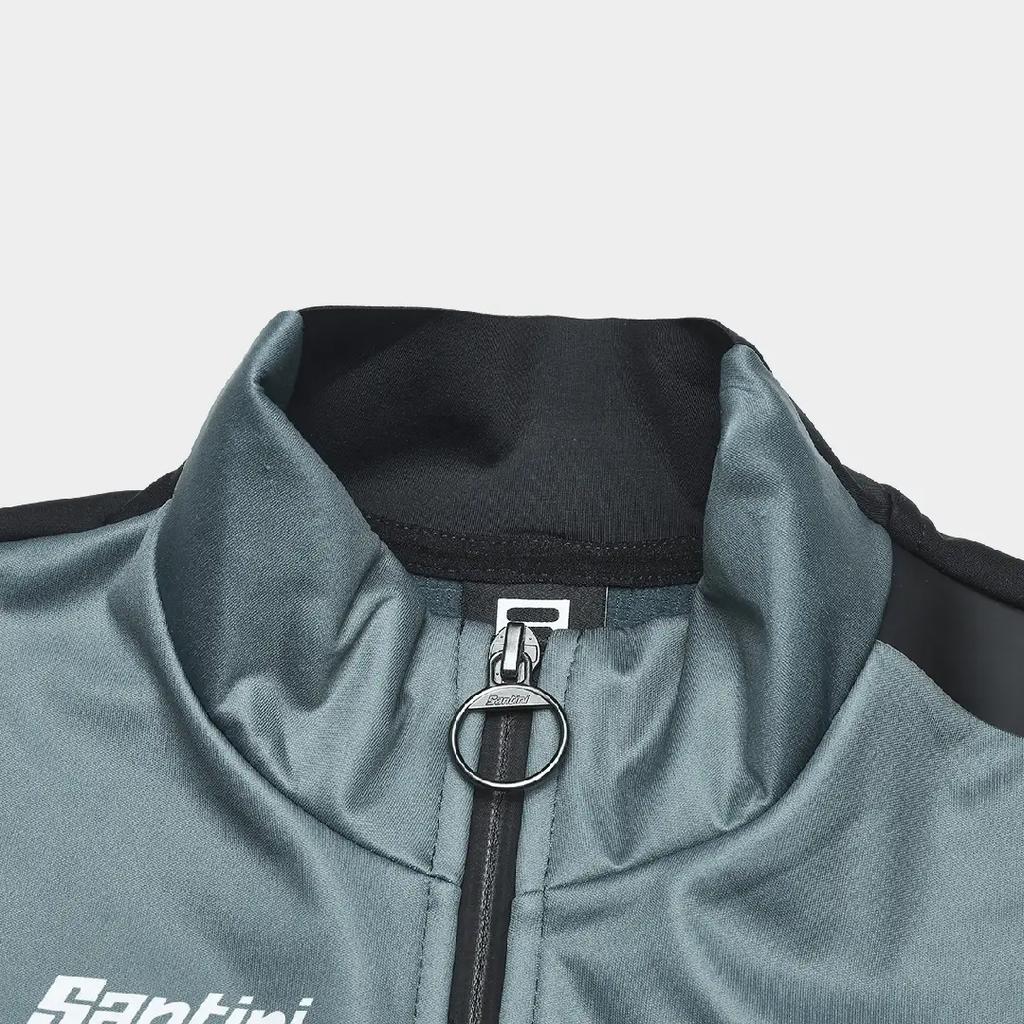 Fila Велосипедная серия Логотип Цветной блок Ретро Спортивная Стойка Воротник Удобная Повседневная Куртка Мужские куртки Черный A11M448503F-BK