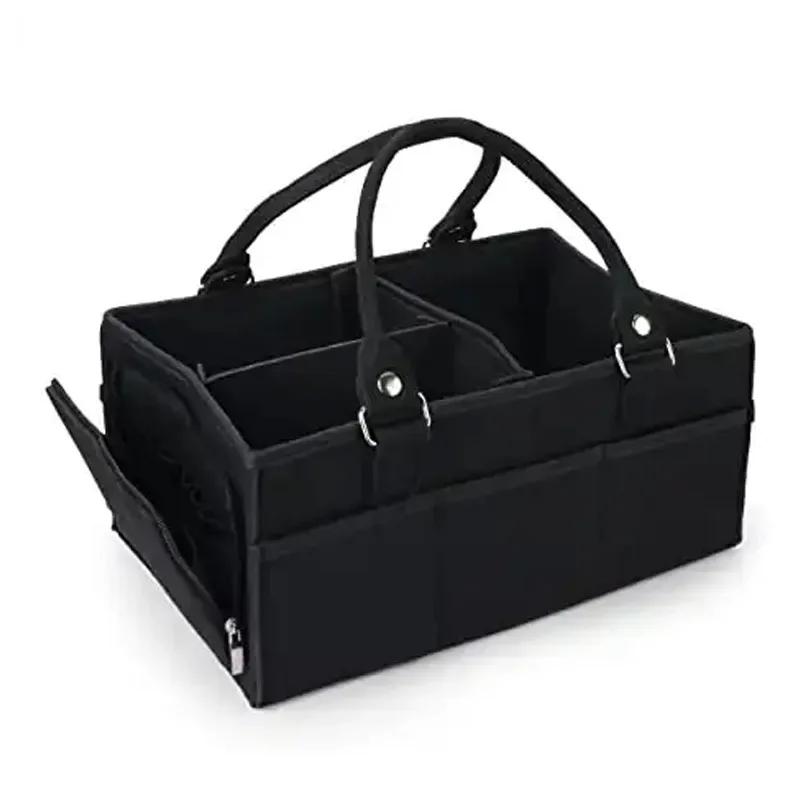 Детская фетровая сумка для хранения подгузников, детские разные игрушки, подгузники, фетровая сумка для подгузников большой вместимости