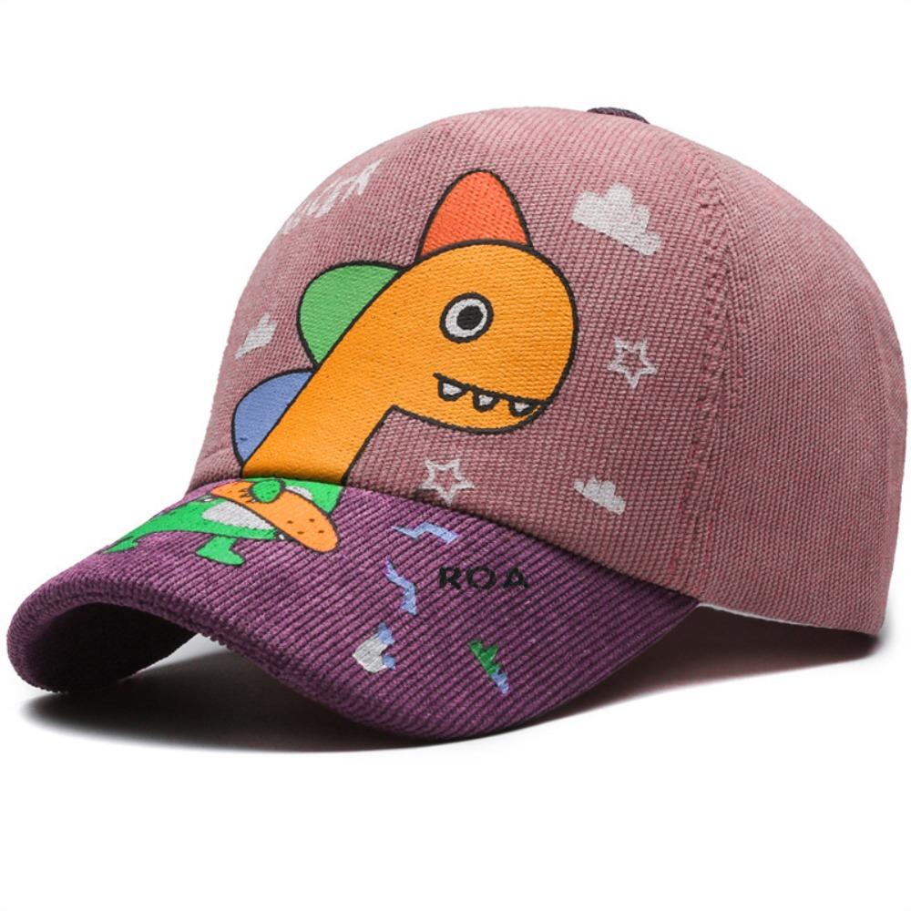 Four Seasons Baseball Cap Color-Blocked Sun Hat Cartoon Visors Cap  Outdoors