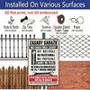 2D Flat Decorative Plaque and Ornament, 1pc Vintage Aluminium Decorative Plaque - Rustic Style Garage Rules Sign with Polish and Wrench Pattern