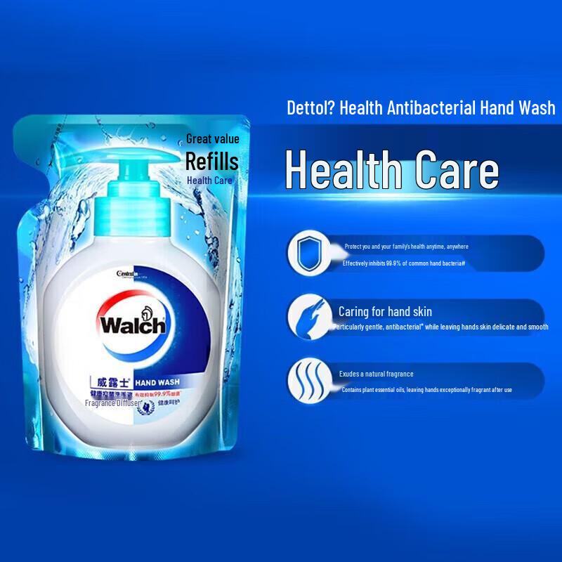 Walch Healthy Care Antibacterial Hand Wash Refill Pack