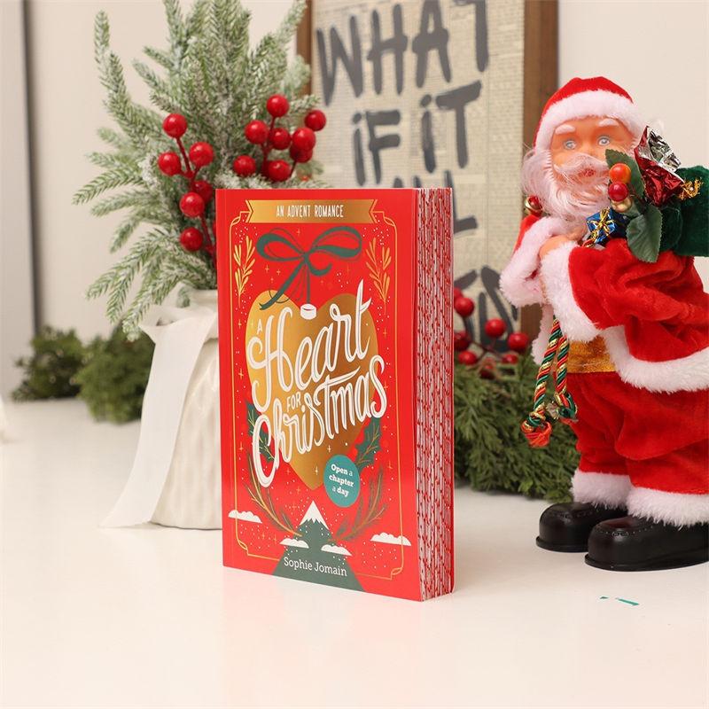Сердце на Рождество Адвент-роман 24 дня Праздничный роман История любви Книга Рождественские подарки