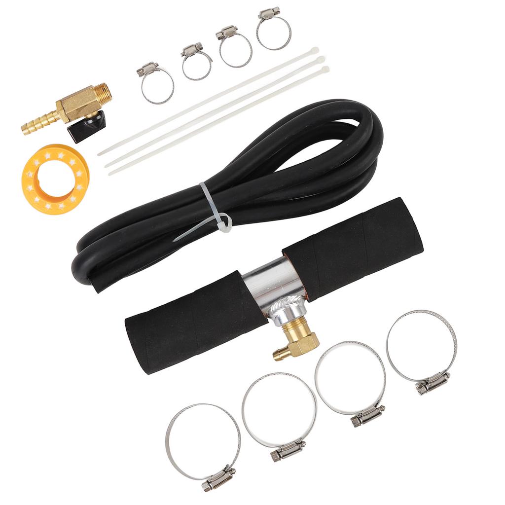 17PCS Fuel Tank Auxiliary Install Kit 11025 Metal 1 12in Fuel Installation Kit for 38in Female