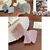 Trendy Rhinestone Bow Knot Acetate Hair Clip High-end Hair Accessory For Women