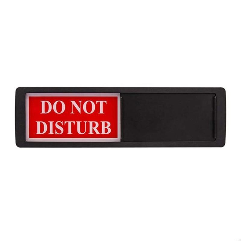 62KD Do Not Disturb Convenient Room Sign Vacant Occupied Door Signs In Use Slider for Bathroom and Meeting