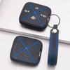 Silicone Remote Key Cover for Zeekr Zeekr 001 Zeekr 009 Zeekr X Zeekr 007 with Keychain Honeycomb Texture Anti Scratch Key Fob Protector